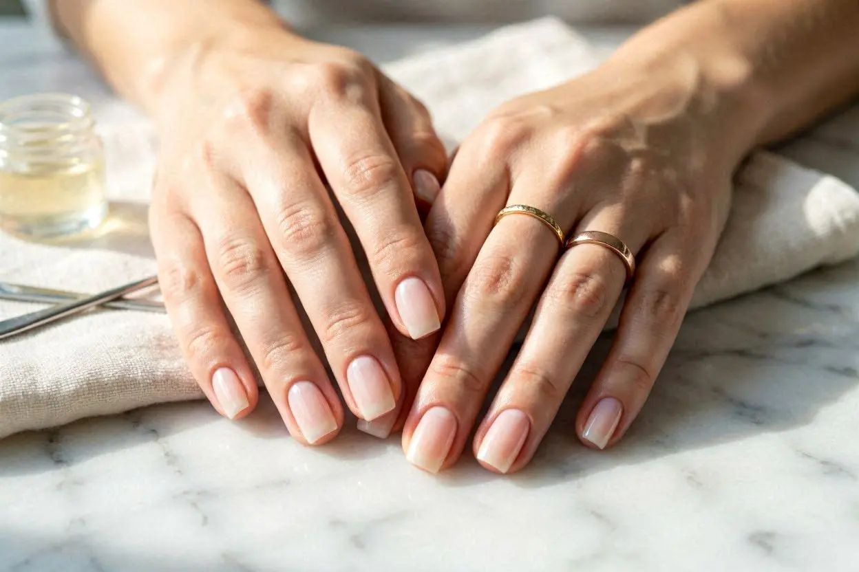 Baby Boomer Nails