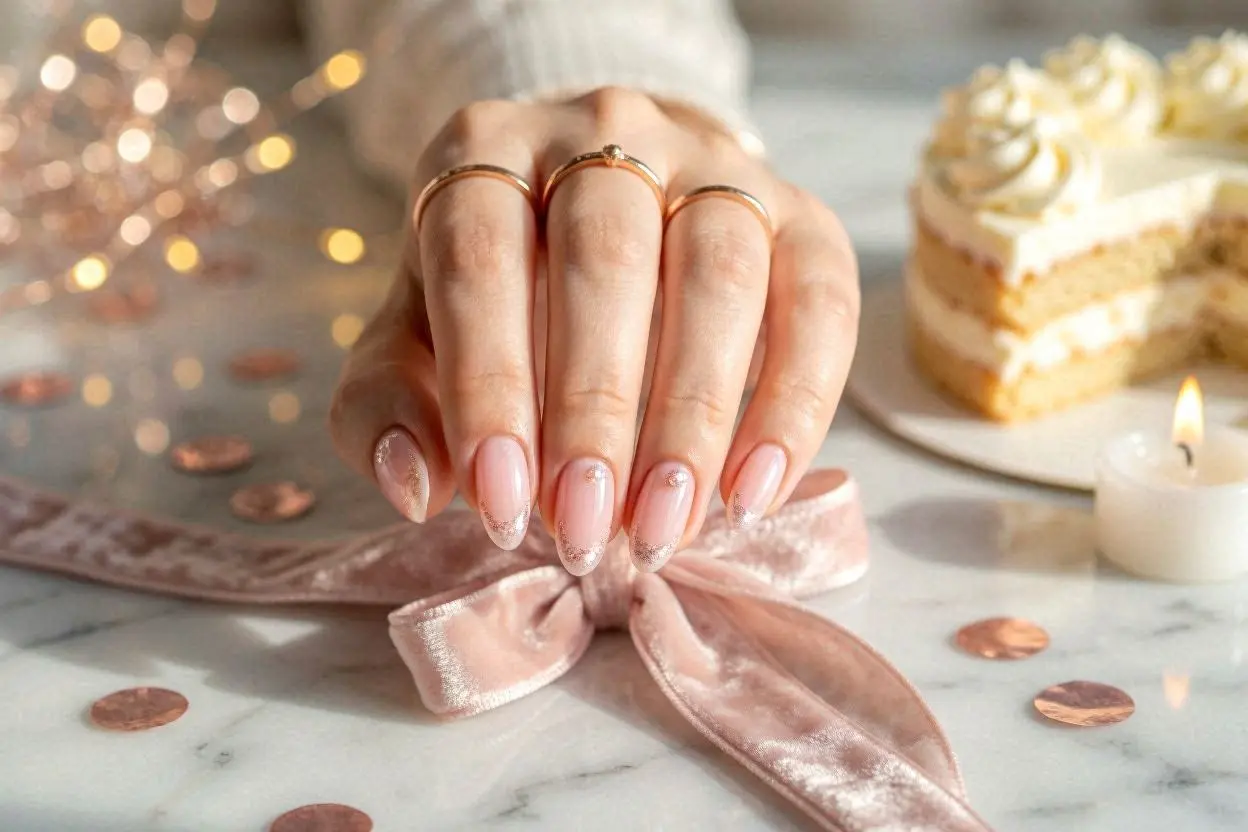Birthday Baby Pink Nails Ideas