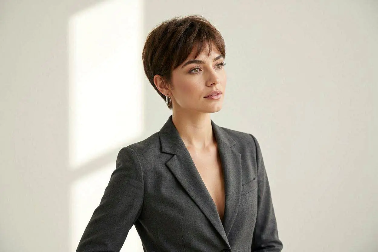 Boyish Crop Haircut for womens