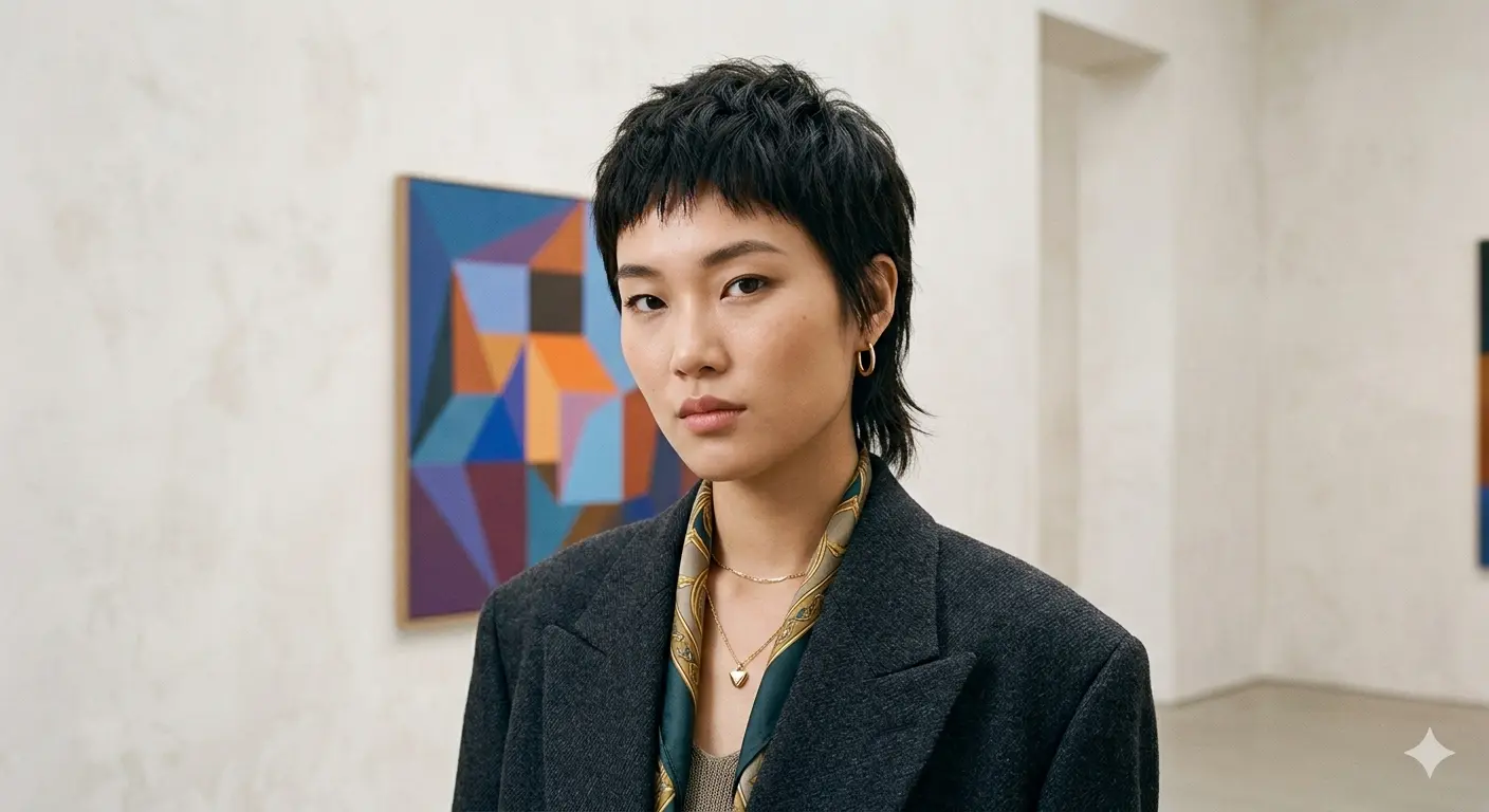 Choppy Crop Hairstyle for womens