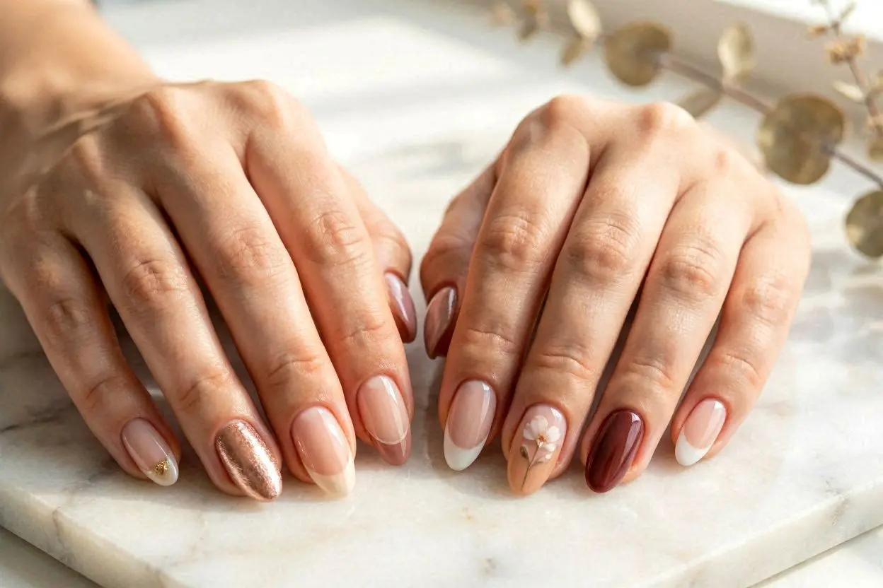 Classic Almond Nail Ideas