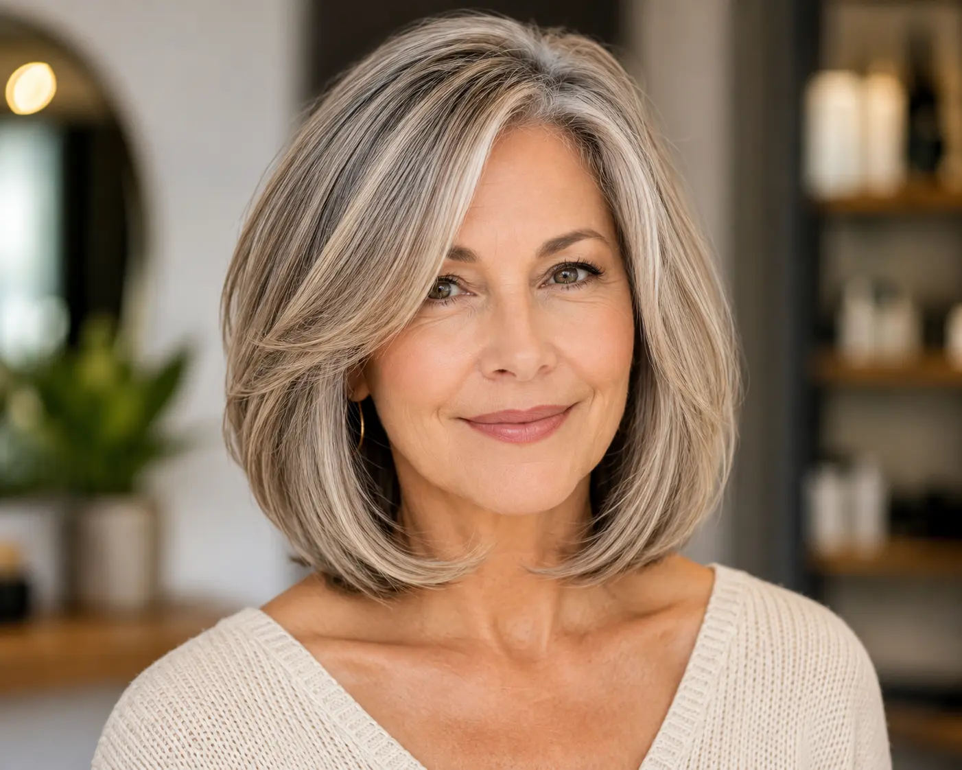Classic Collarbone Bob Haircut