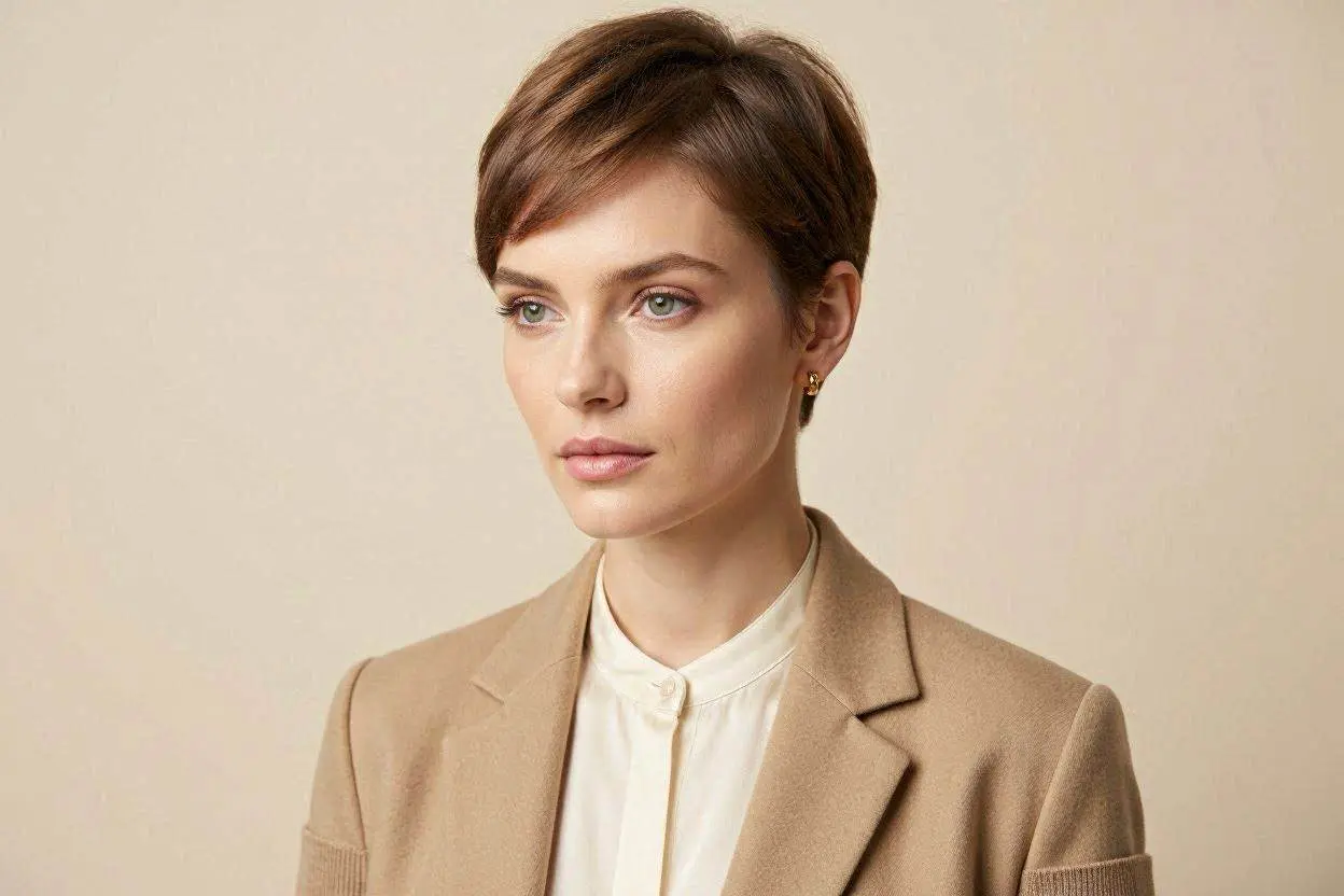 Classic Pixie Haircut for womens