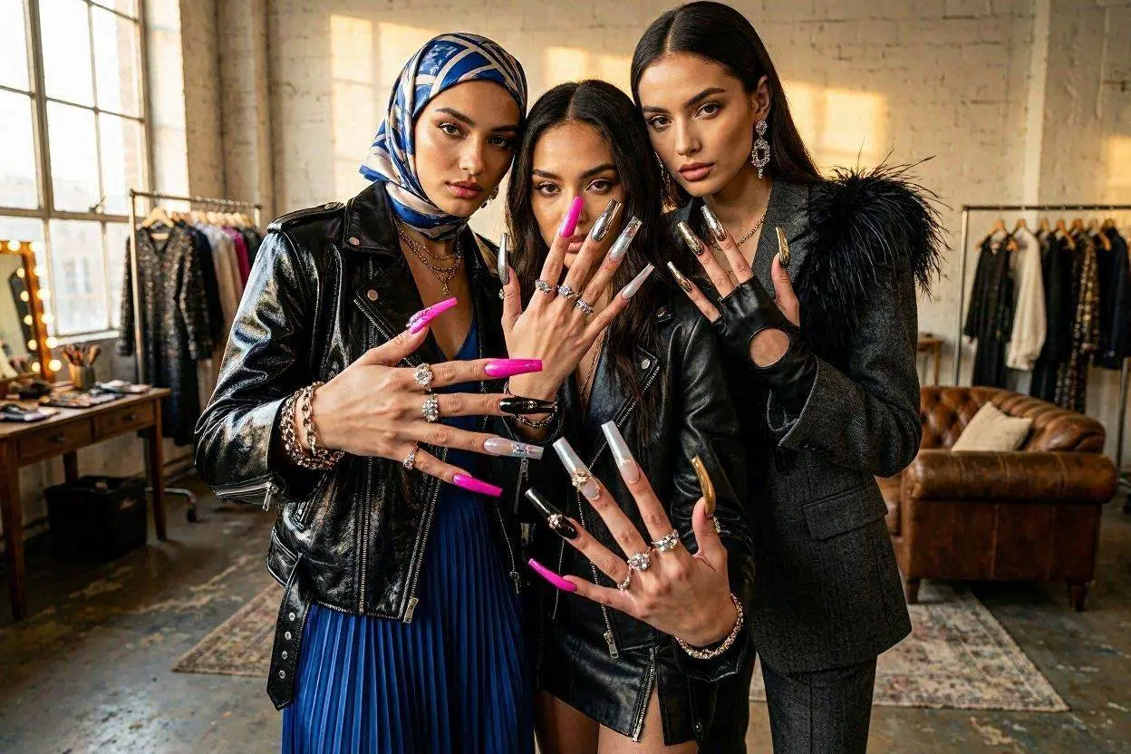 140+ XXL Nail Ideas That Are Bold, Trendy, and Impossible to Ignore 14 Extreme XXL Nail Shapes and Fashion Styles