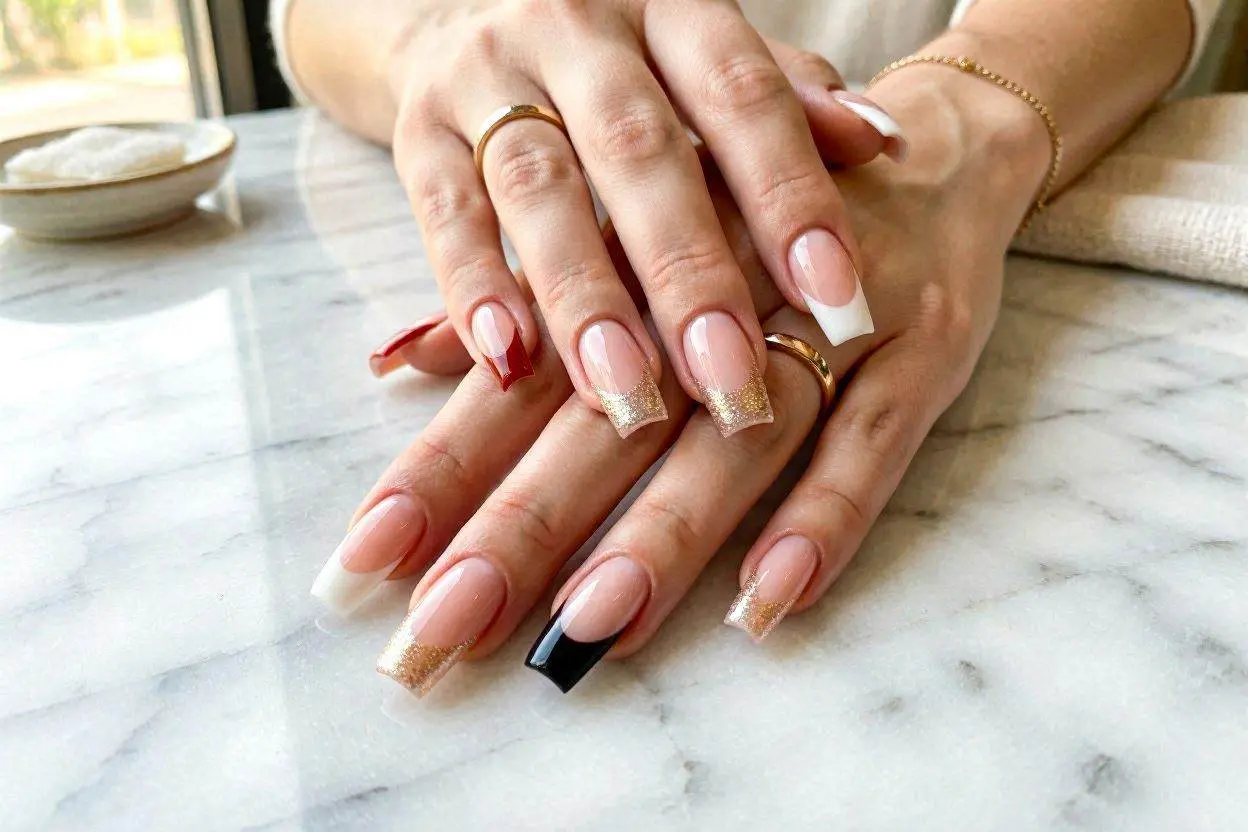 140+ XXL Nail Ideas That Are Bold, Trendy, and Impossible to Ignore 10 French Tip XXL Nail Styles