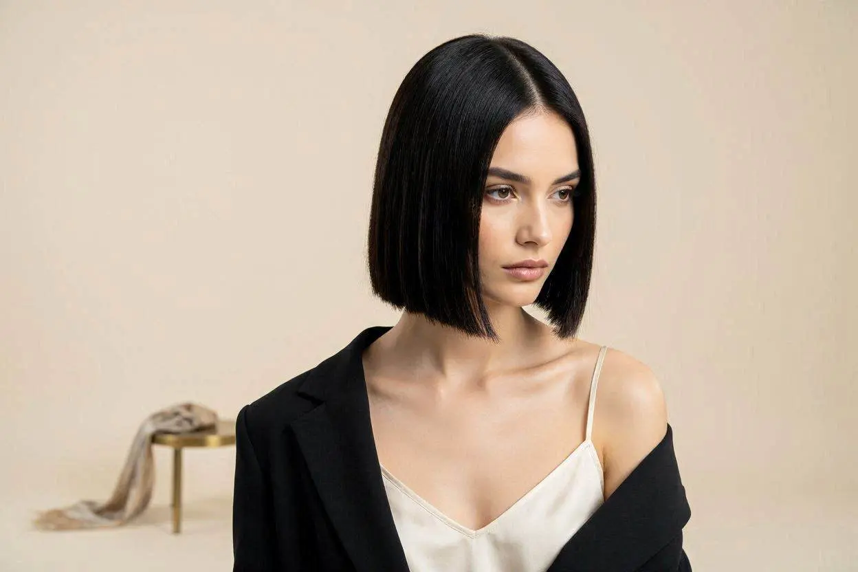 The Sharp Blunt Bob hairstyle