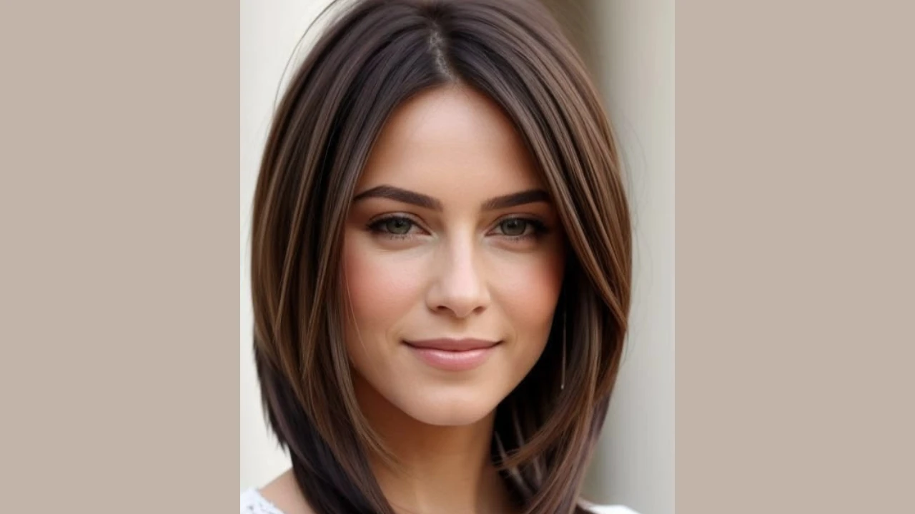 Inverted Shoulder Bob Hairstyle