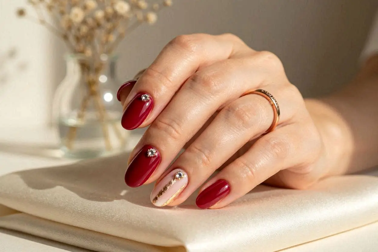 Luxury Valentine Nails