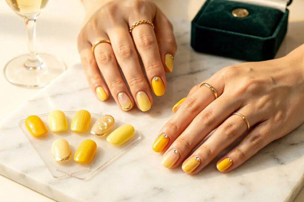 200+ Yellow Nail Ideas That Will Brighten Your Entire Look in 2026 18 Luxury Yellow Nail Ideas for an Expensive Look