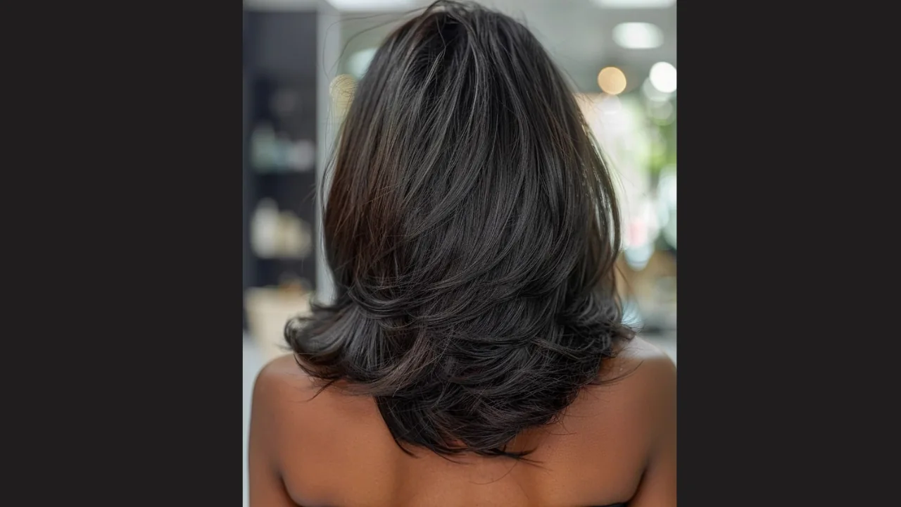 Midlength Cut with Soft C-Shape Layers