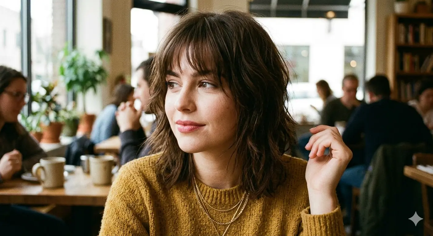 Shag With Wispy Bangs Haircut