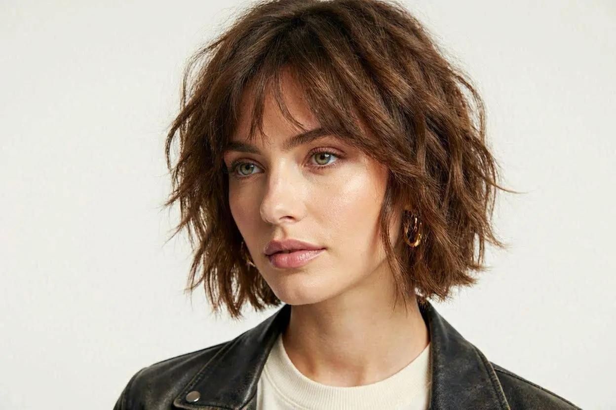 Shaggy Bob Hairstyle for women