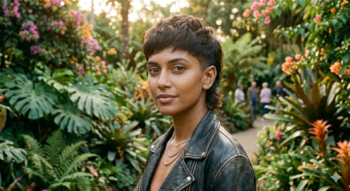 Short Mullet Hairstyle For womens