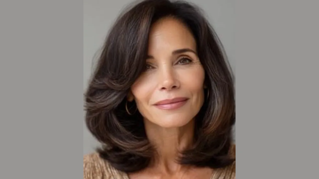 Shoulder Length Cut with Flip Ends