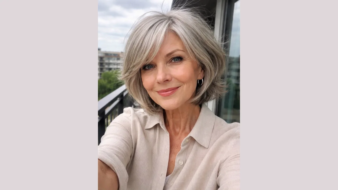 Swing Bob with Movement Hairstyle