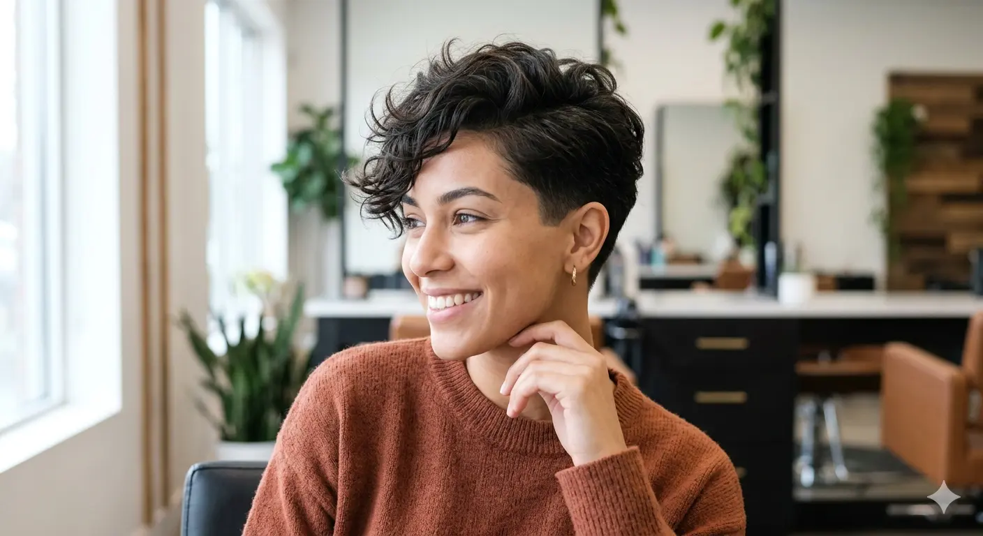 Tapered Cut Hairstyle For Women