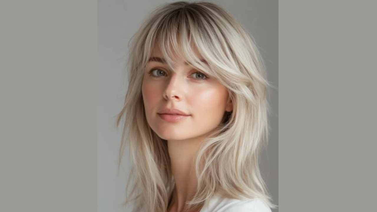 Tousled Layers with Wispy Fringe Hairstyle