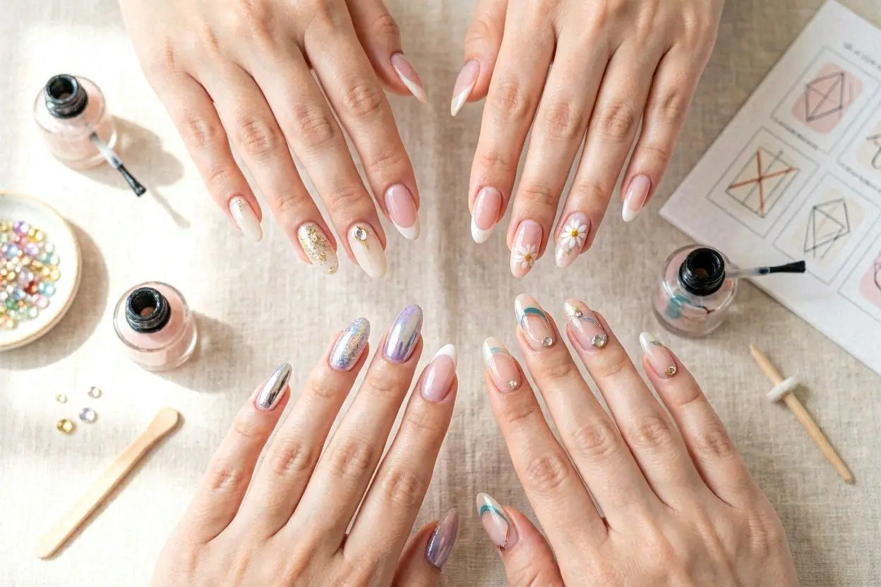 Viral & Searchable Almond Nail Ideas