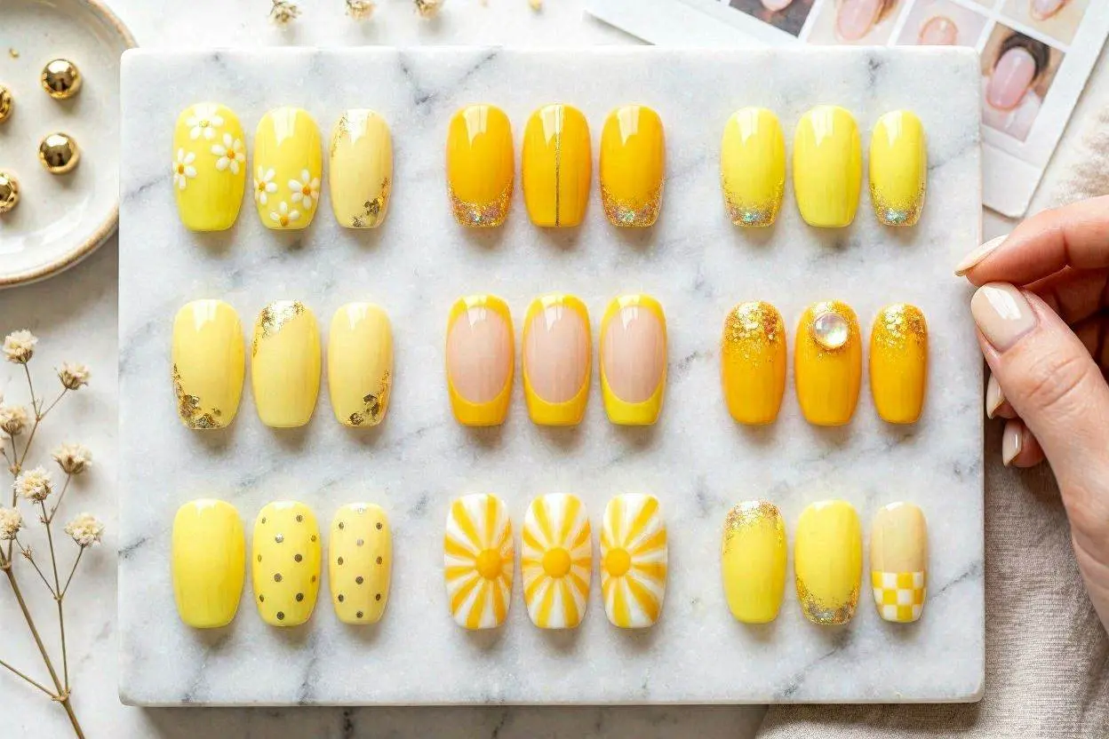 200+ Yellow Nail Ideas That Will Brighten Your Entire Look in 2026 20 Viral Yellow Nail Ideas Seen All Over Pinterest and TikTok