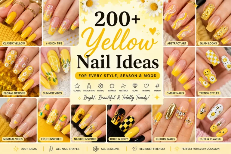 Yellow Nail Ideas