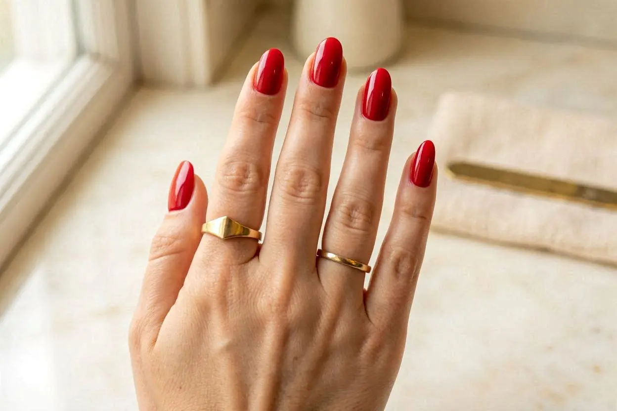 Best Nail Shapes for Red Nails
