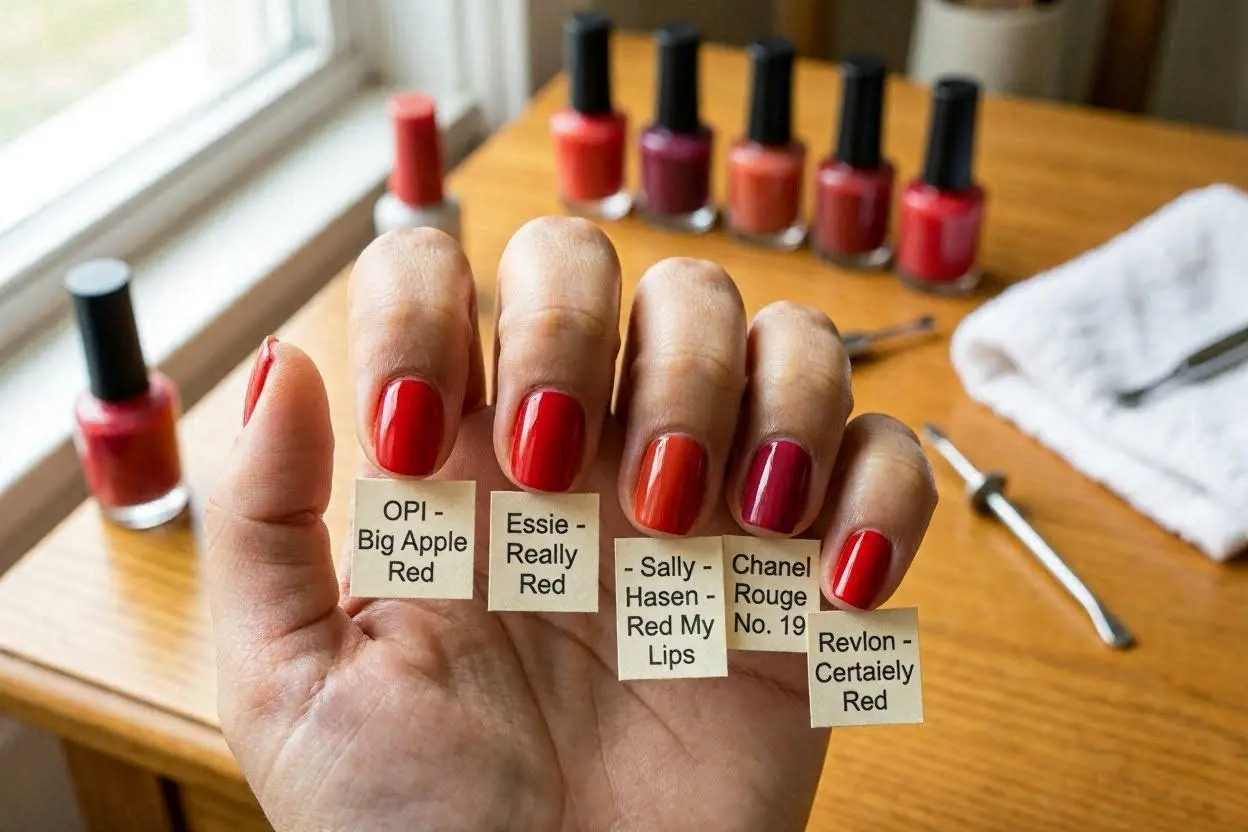 Best Red Nail Polish Brands