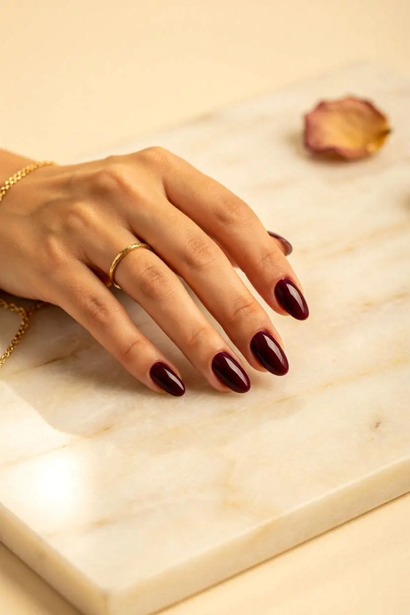 Burgundy Nail Designs
