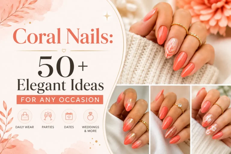 Coral Nails 50+ Elegant Ideas for Any Occasion