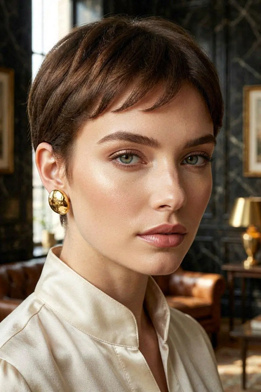 Cropped Short Hairstyles