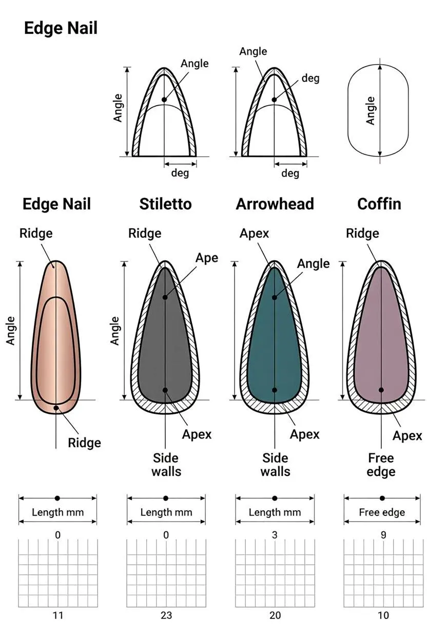 Edge Nail Design Ideas