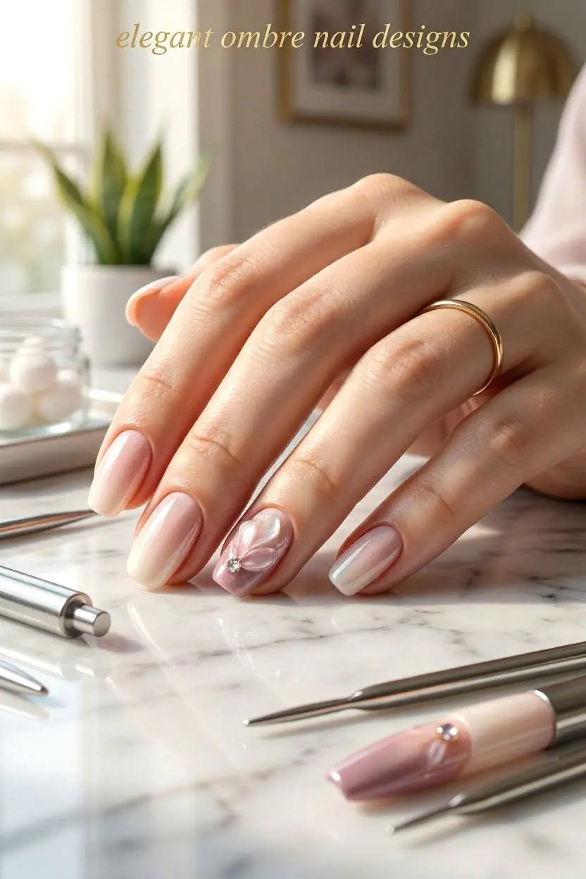 Elegant Ombre Nail Designs