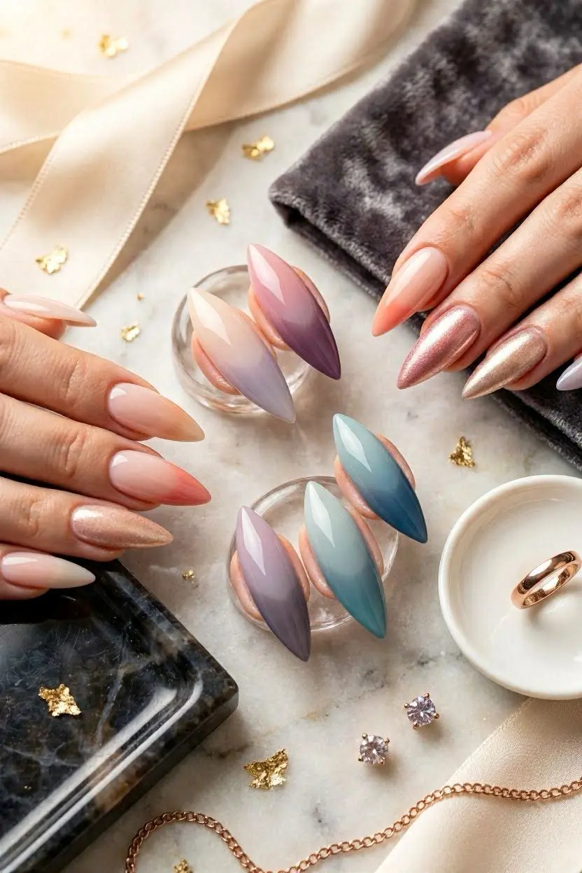 FRENCH TIP ARROWHEAD DESIGNS