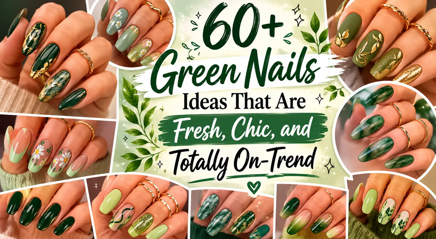 Green Nail Ideas That Are Fresh