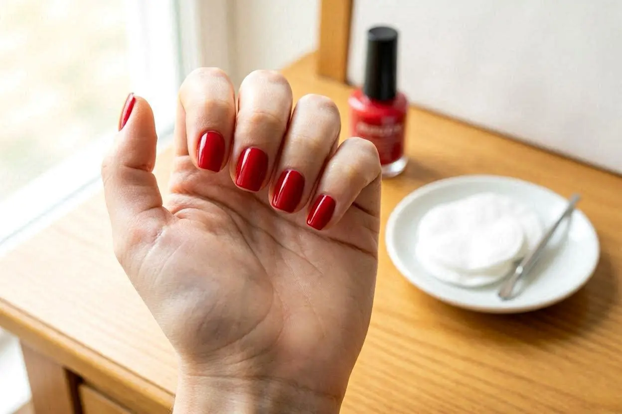 How to Get Perfect Red Nails at Home
