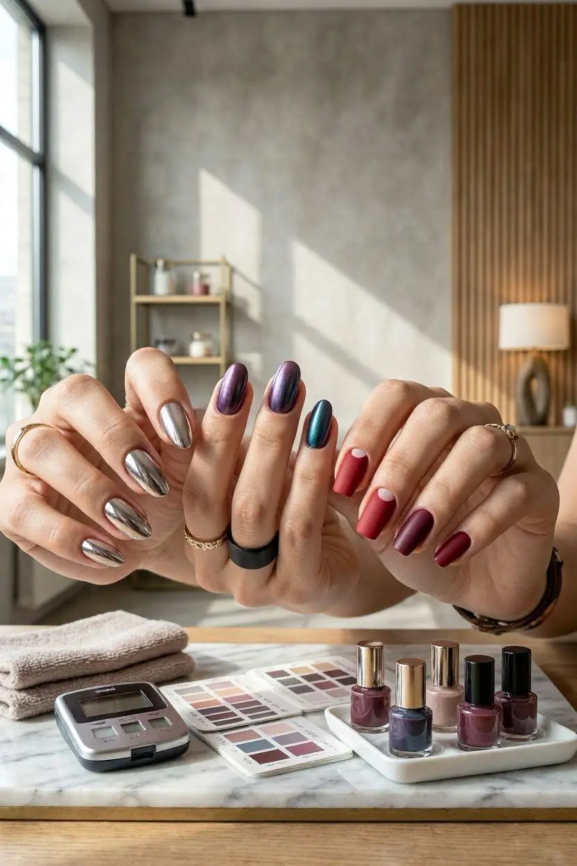 Keeping Lipstick Nails Perfect