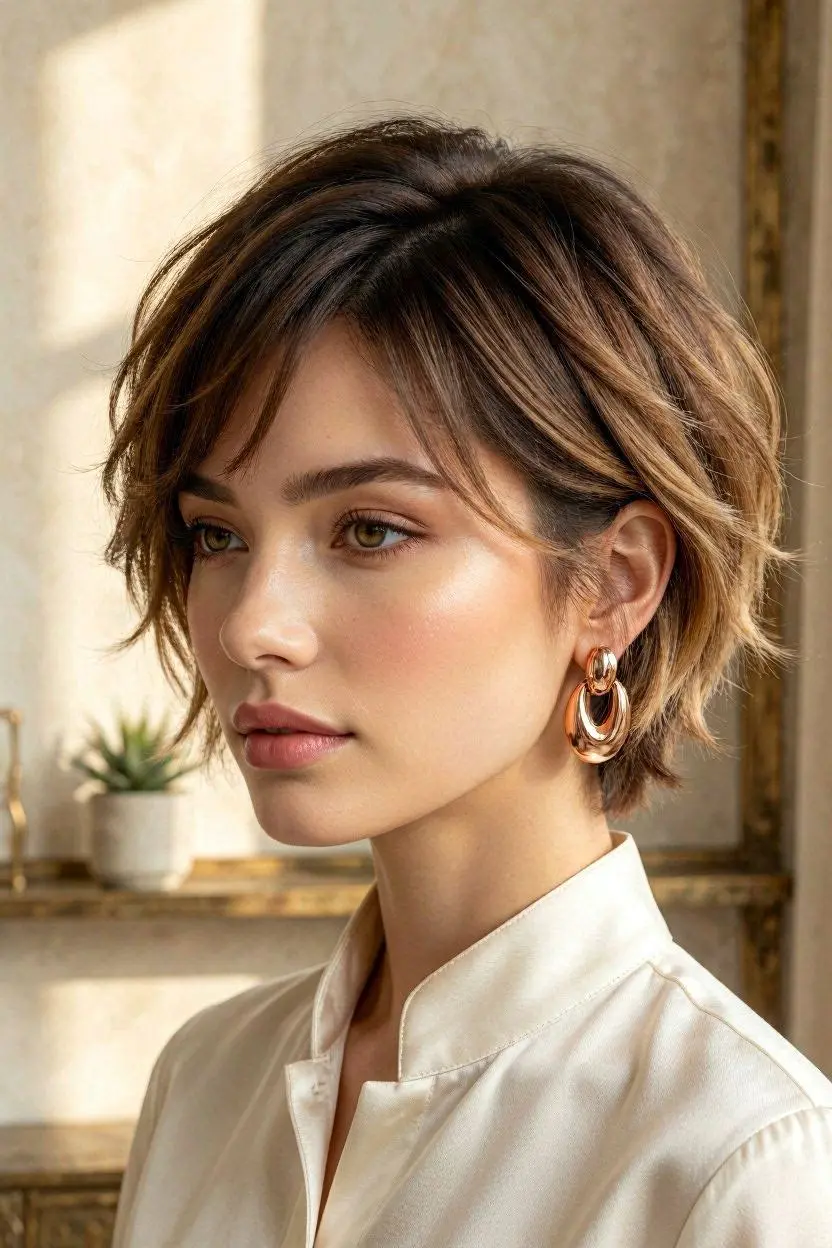 Layered Short Hairstyles
