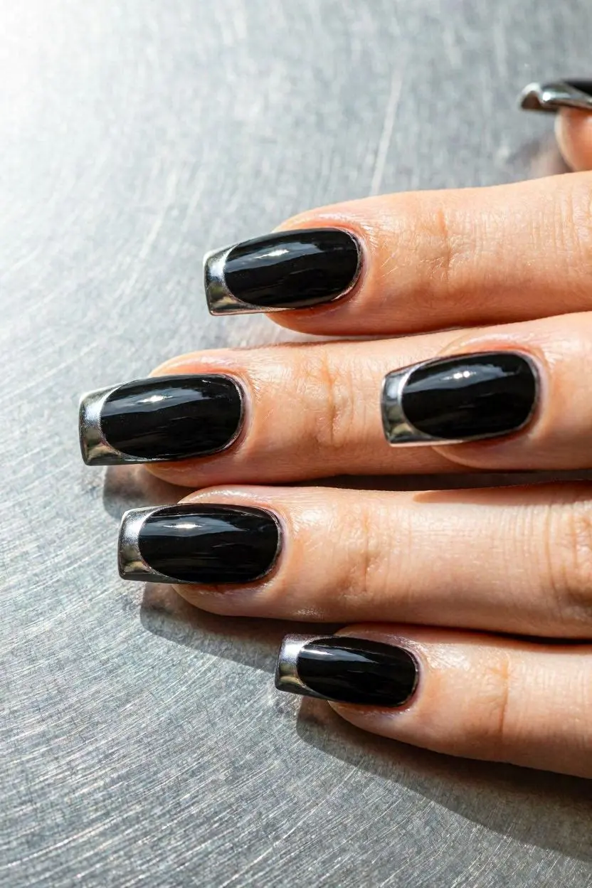 Long Square Nails Designs