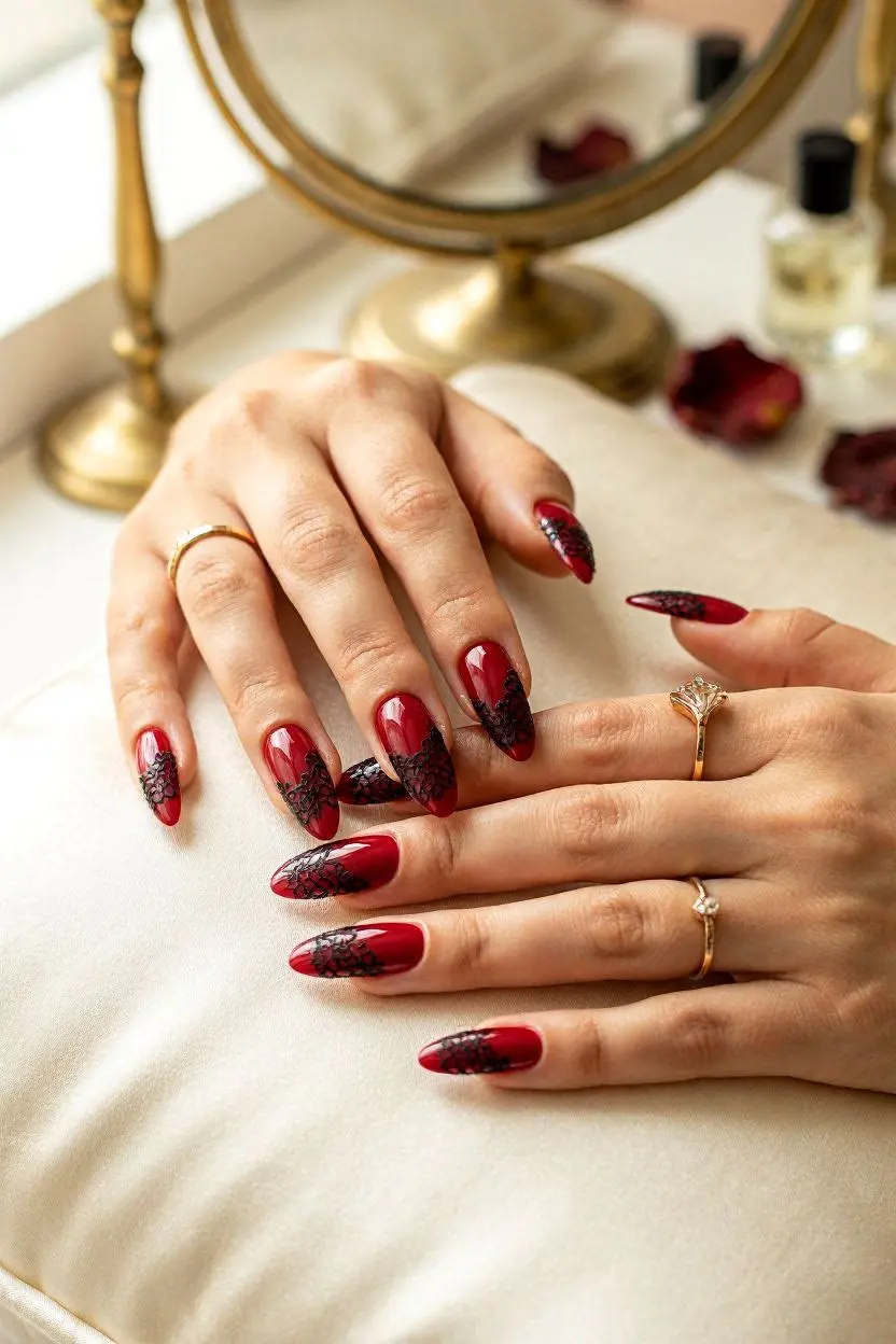 Long Stiletto Nail Designs