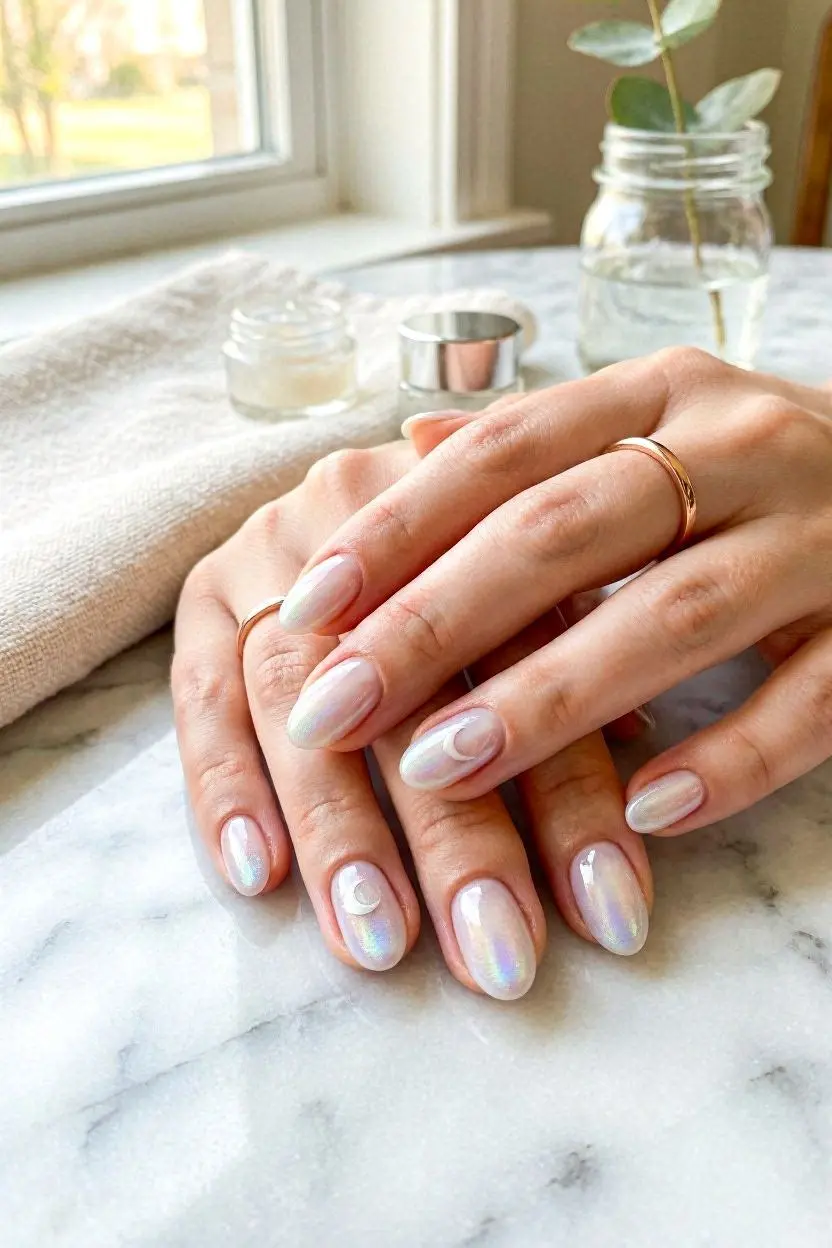 MEDIUM OMBRE AURA NAILS