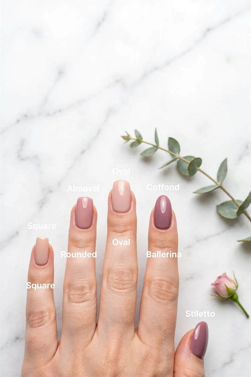 Medium Nail Shapes
