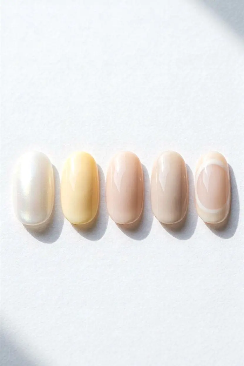 Minimalist & Clean Girl Oval Nails