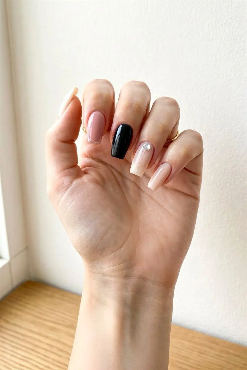 Minimalist and Aesthetic Coffin Nail Ideas