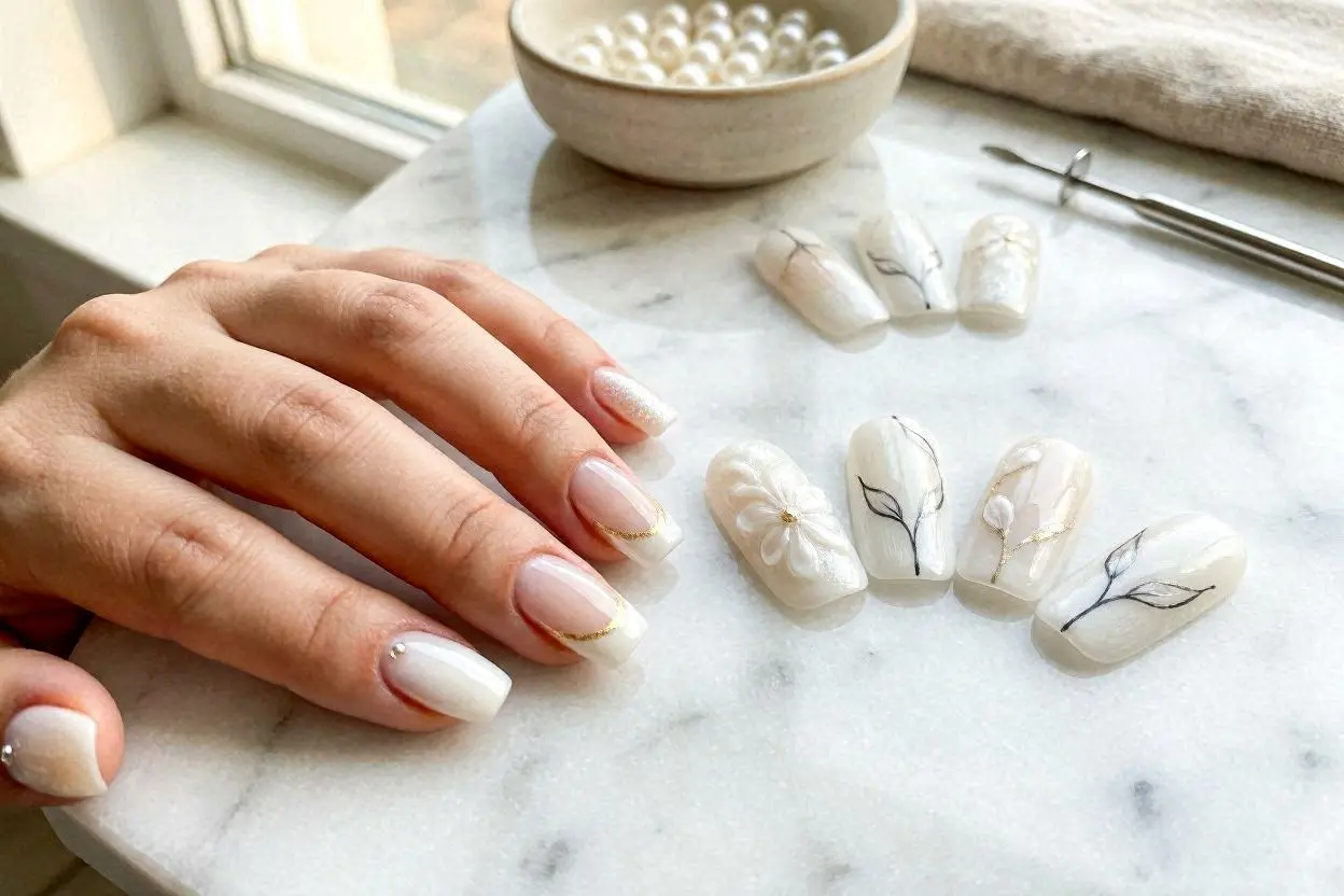 Nail Art White Ideas