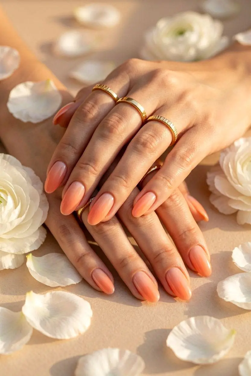 Peach Nail Color