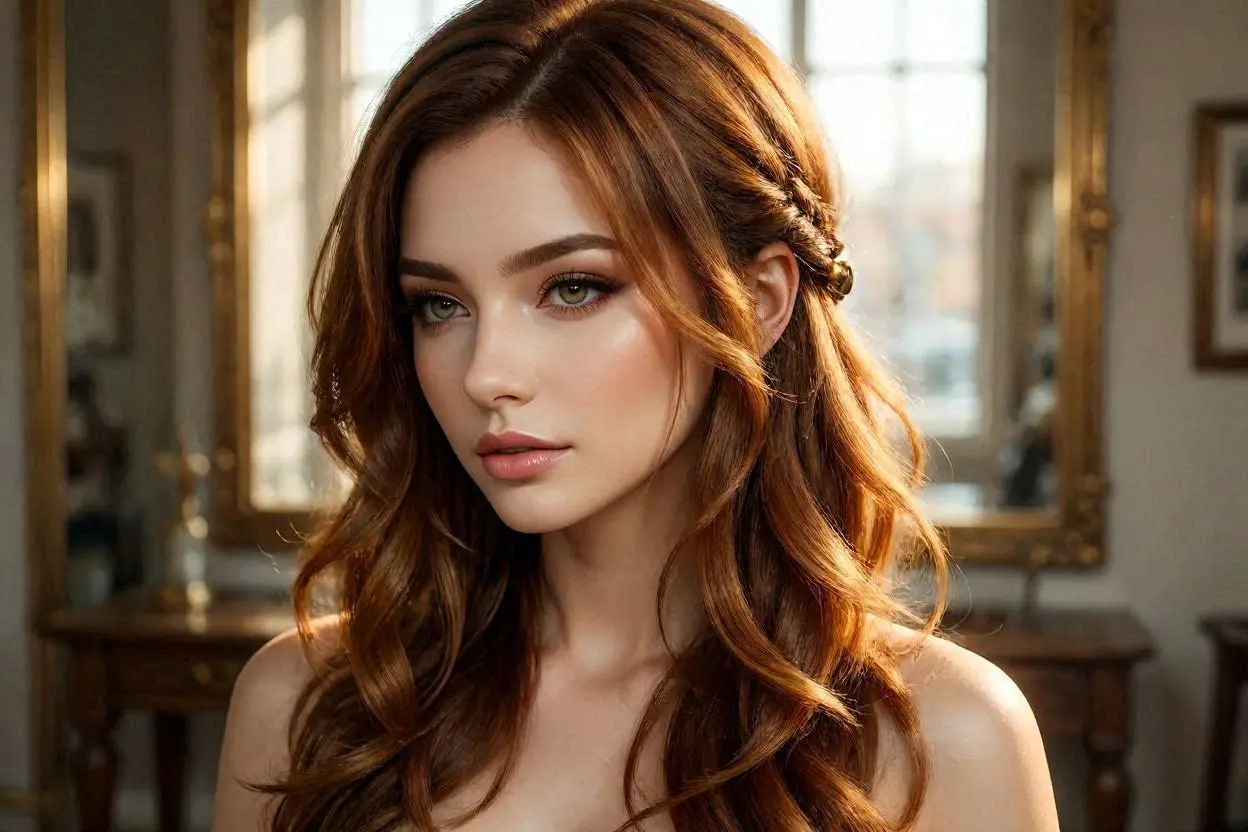 Provocative Downdo for Amber Brown Locks