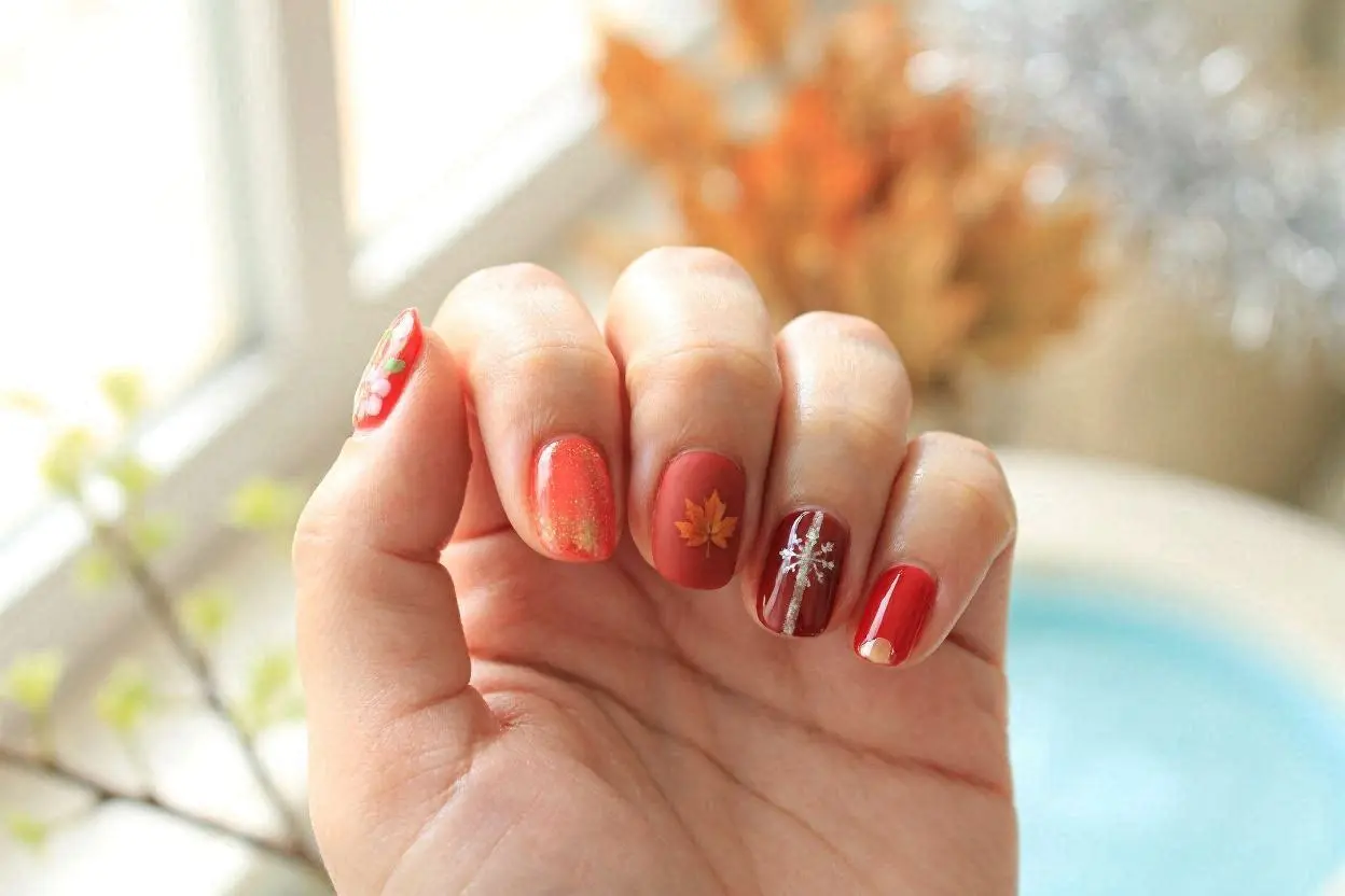 Red Nail Ideas by Season