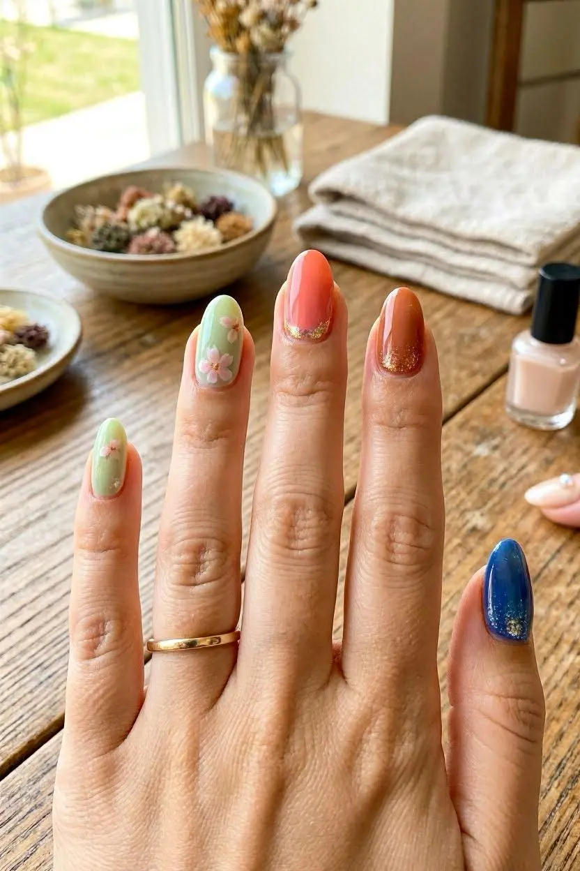 SEASONAL MEDIUM NAILS