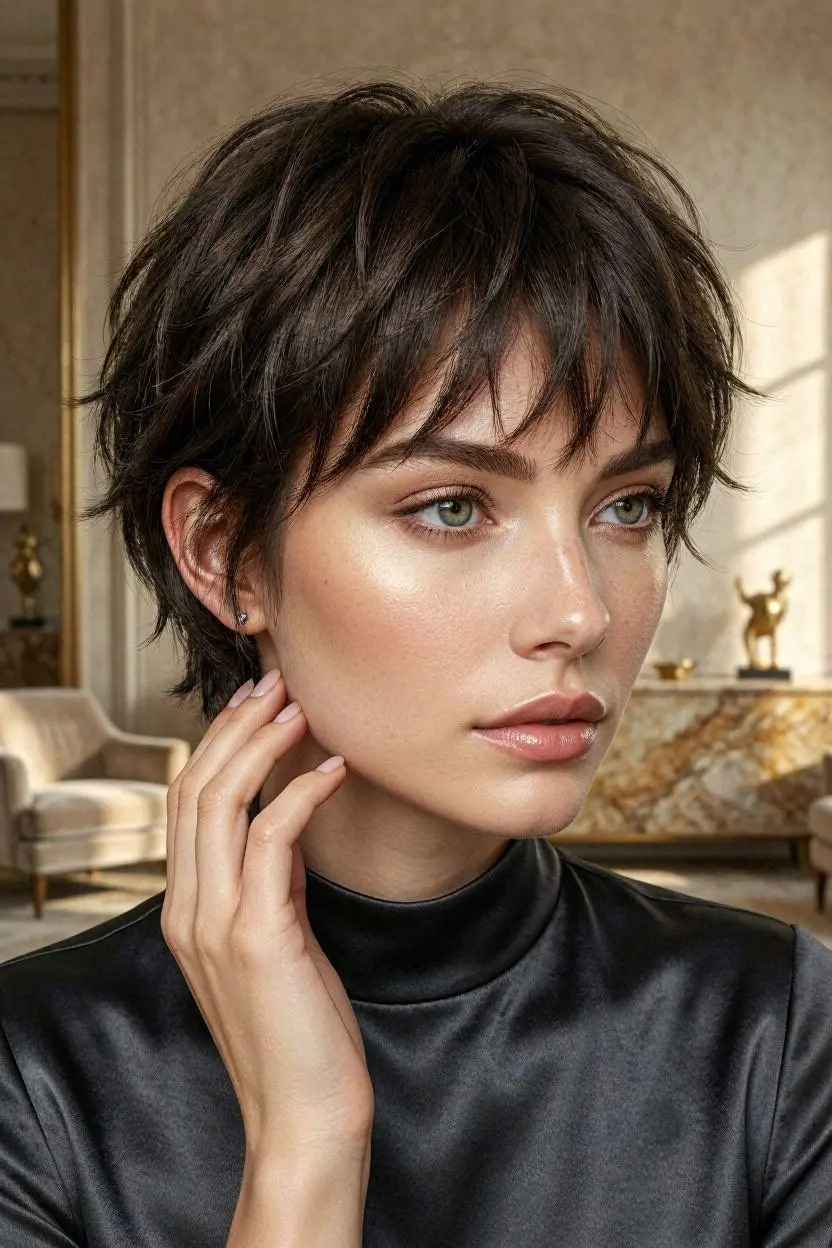 Shaggy Short Hairstyles