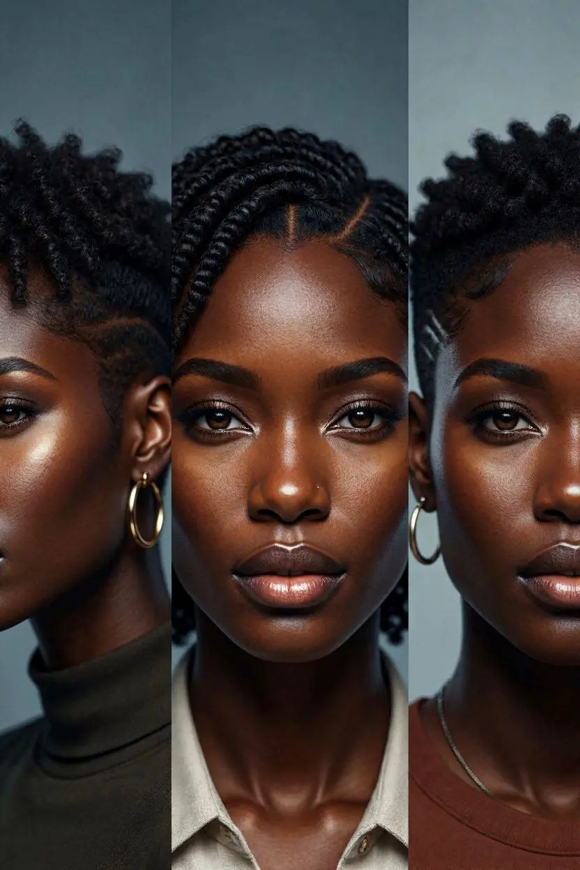 Short Natural Hairstyles for Black Women