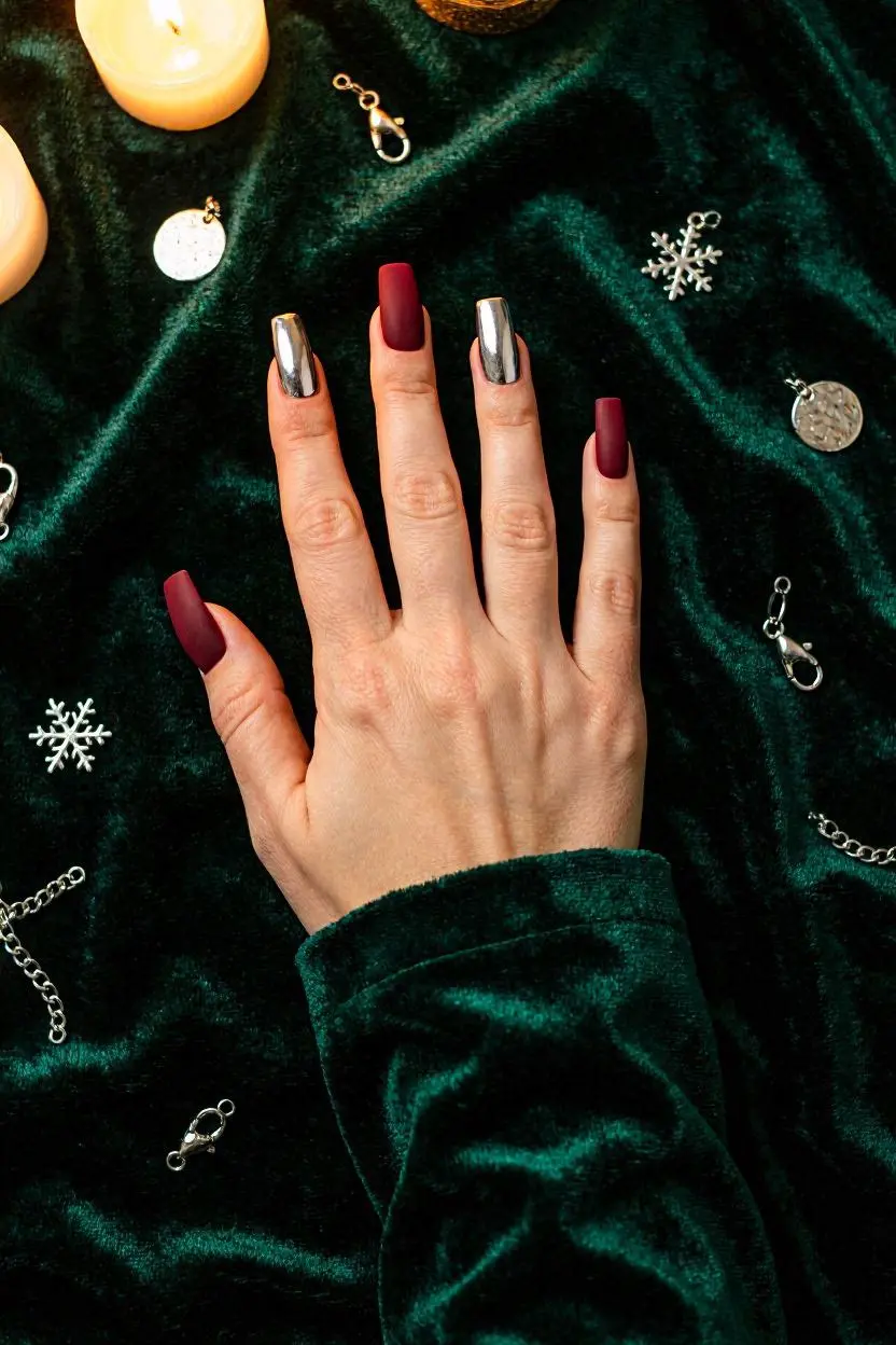 Silver Nail Color Combinations